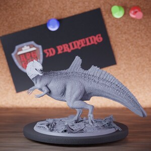 Dinosaur Turn Miniature Jungle Monster Mini Dungeons and Dragons Mini RPG Tabletop Miniature DnD Painting Pathfinder 5e DnD | LoP