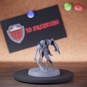 Persian Skeleton Miniature Scimitar Shield Hooded Mini Dungeons and Dragons Mini RPG Tabletop Miniature DnD Painting Pathfinder 5e DnD | Lop