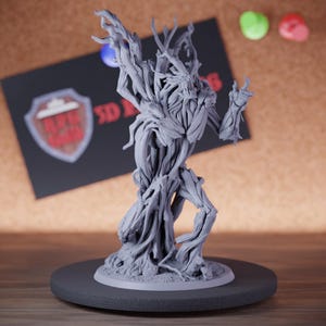 Forêt tréant miniature arbre énorme Mini donjons et dragons Mini RPG de table miniature peinture D&D Pathfinder 5e DnD | BdP