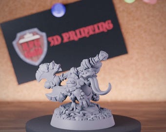Cute Frog Servant Miniature Grung Dungeons and Dragons Mini RPG Tabletop Miniature DnD Painting Pathfinder 5e DnD | CnP