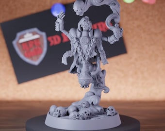 Figurine Soulless Undead Wraith - Dungeons & Lasers / World Of Deuslair - échelle 28mm - Occasion