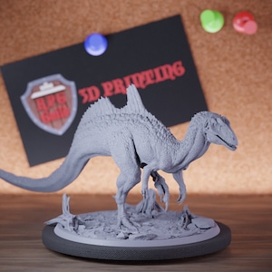 Dinosaur Walk Miniature Monster Mini Dungeons and Dragons Mini RPG Tabletop Miniature DnD Painting Pathfinder 5e DnD | LoP