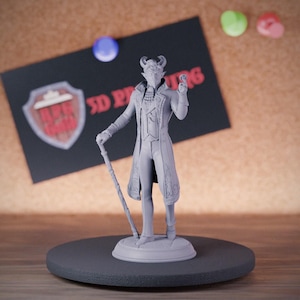 Djävulens herre Aristokrat Miniatyr | 28 mm-75 mm | Harts 3D-utskriven D&D Pathfinder Mini | DMS
