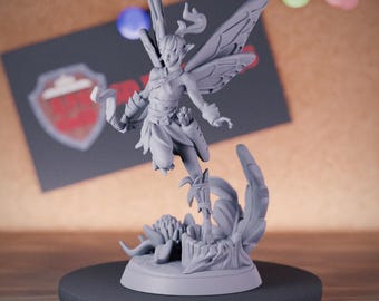Elf Fairy miniatuur Dungeons and Dragons Mini RPG tafelblad miniatuur DnD schilderij Pathfinder 5e DnD | GM
