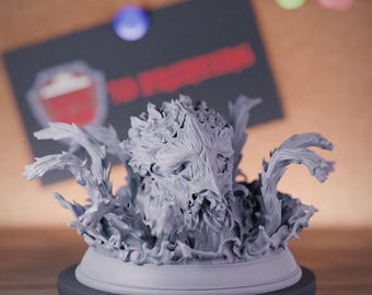Small Kraken Miniature | 28mm-75mm | Resin 3D Printed D&D Pathfinder Mini | DMS