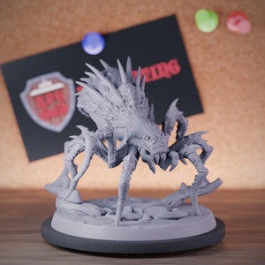 Araña de mazmorra Miniatura Bestia Monstruo Mini Dungeons and Dragons Mini RPG Mesa Miniatura DnD Pintura Pathfinder 5e DnD / AG