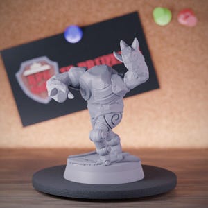Arcane Golem Miniatur Konstrukt Begleiter Dungeons and Dragons Mini RPG Tabletop Miniature DnD Painting Pathfinder 5e DnD | CnP