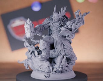 Brogvar Golia Cavaliere – Miniatura Barbaro Paladino Per D&D DnD – DM Stash