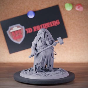 Ogre Hag Monstrosity Miniature Monster Mini Dungeons and Dragons Mini RPG Tabletop Miniature DnD Painting Pathfinder 5e DnD | LoP