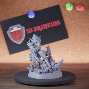 Rakete Goblin Miniatur Minenarbeiter Dungeons and Dragons Mini RPG Tabletop Miniature DnD Painting Pathfinder 5e DnD | CnP