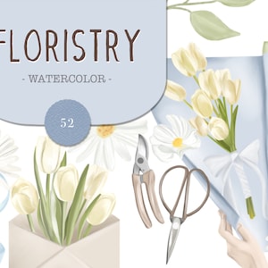 Imágenes Prediseñadas de floristería, suministros de floristería, imágenes prediseñadas de mano, imágenes prediseñadas de ramo de flores, diseño de tienda de flores