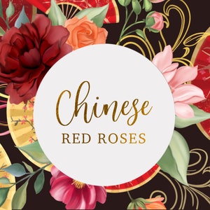 中国の赤いバラのデザインバンドル 中国の赤い結婚式のクリップアート 中国の結婚式の招待状 花の赤い招待状 赤い封筒のデザイン