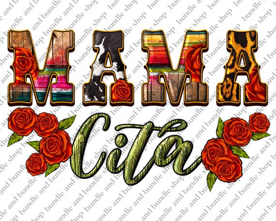 Western Mama Cita Png Sublimation Design Mexico Png Cowhide - Etsy
