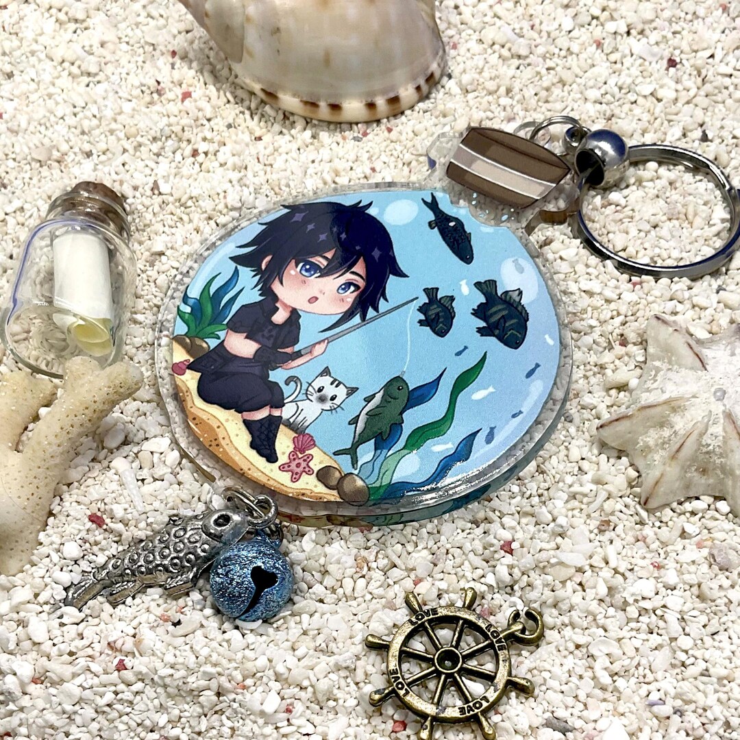 Final Fantasy 15 Acrylic Keychains SALE! FF15, Noctis, Gladiolus ...