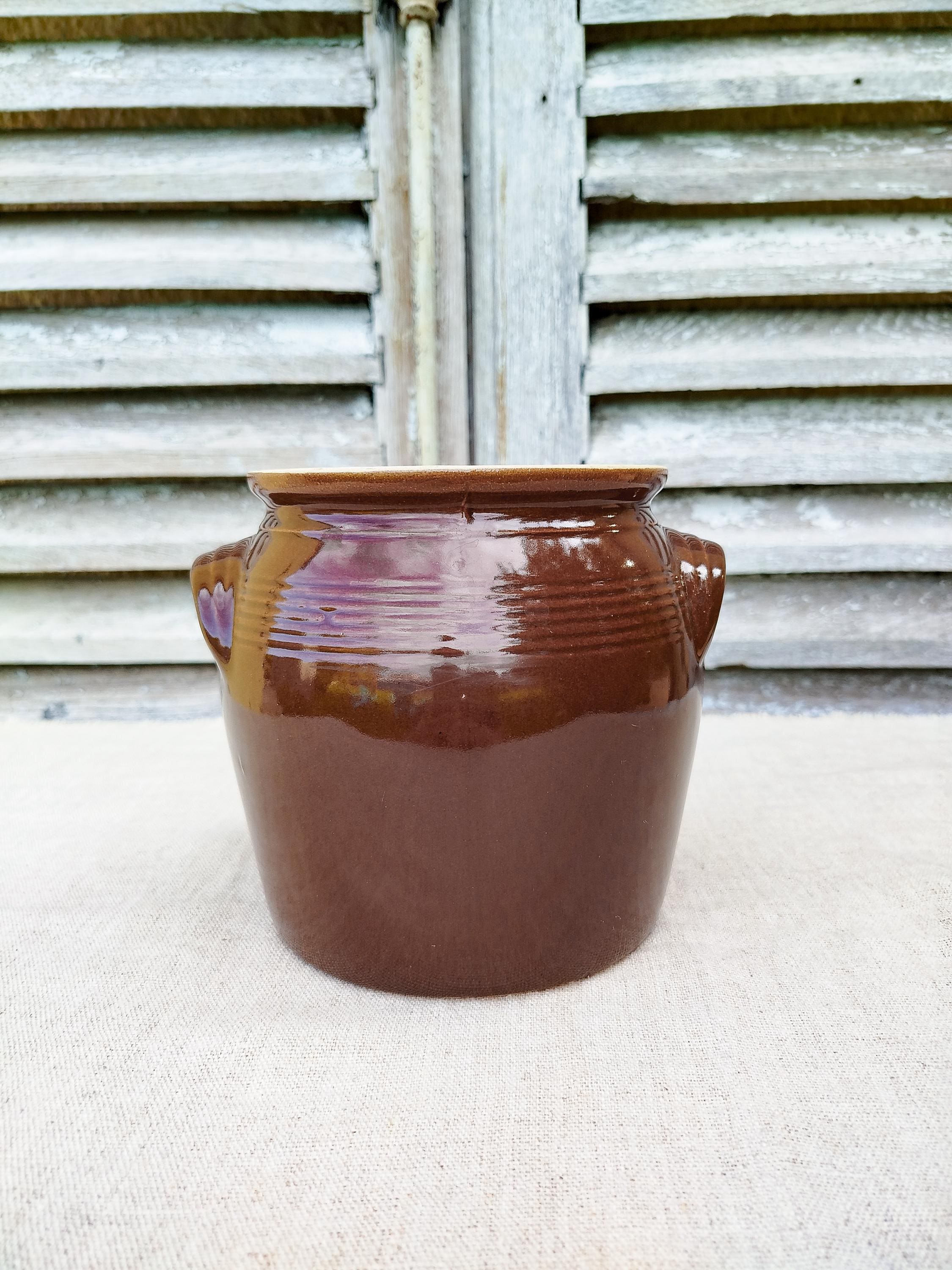 フランス 南仏 プロヴァンス アンティーク コンフィポット ポット フランスアンティーク プロヴァンス 南仏 コンフィポット 壺 フランス