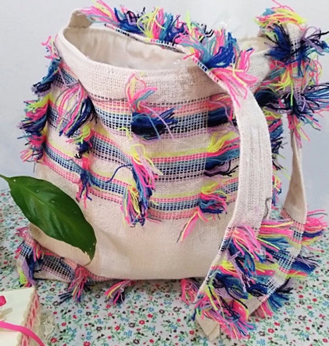 Perfect Thread Bag Shaggy Thread Bag Tote - Etsy