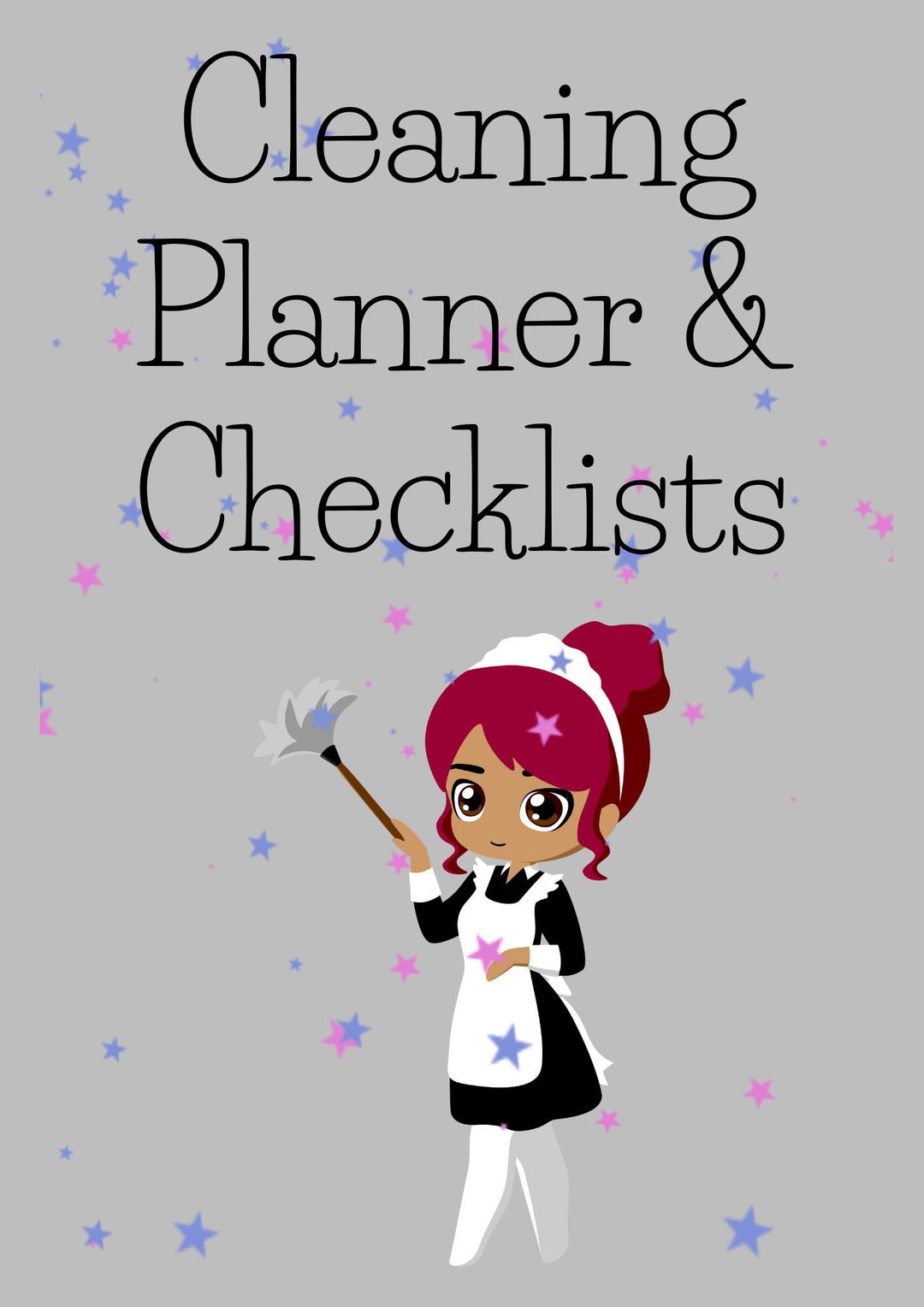 Cleaning Planner & Checklists Digital Planner Digital Checklist