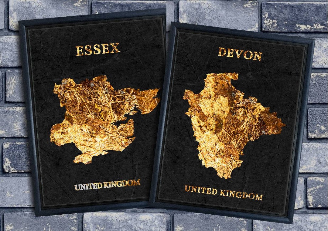 Golden Map Posters, Black and Gold Map Print, Any Location City Print