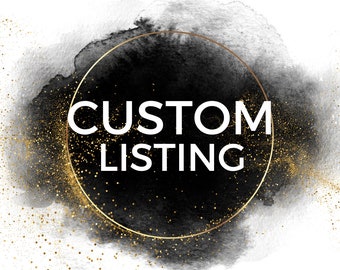 Custom Listing for Christabel