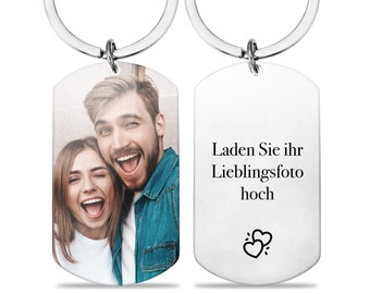 Personalisierte Schlüsselanhänger mit Ihren Lieblingsfotos - Ideale Geschenkidee