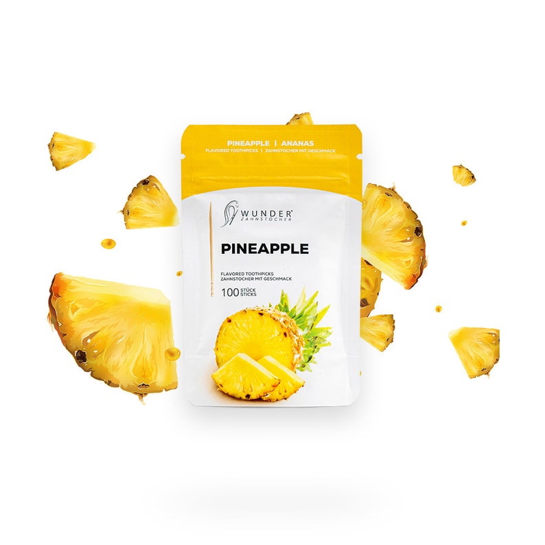 Miracle Toothpicks with Flavor Refill Pack Pineapple image 5