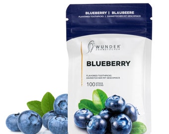 Miracle Toothpicks with Flavor - Refill Pack - Blueberry