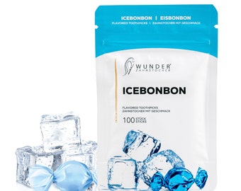 Wunder Zahnstocher mit Geschmack - Refill Pack Eisbonbon