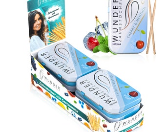 Wunder Zahnstocher Display 6er Pack Kirsch Menthol DS