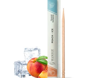 Miracle Toothpicks - Set of 100 Peach/Ice Individually Packed