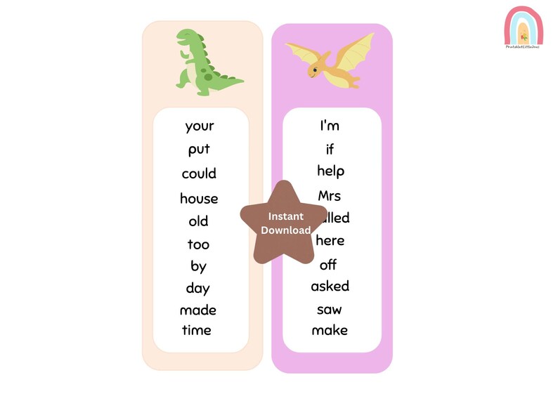 100 High Frequency Words, Sight Words Flashcards, Year 1 Common