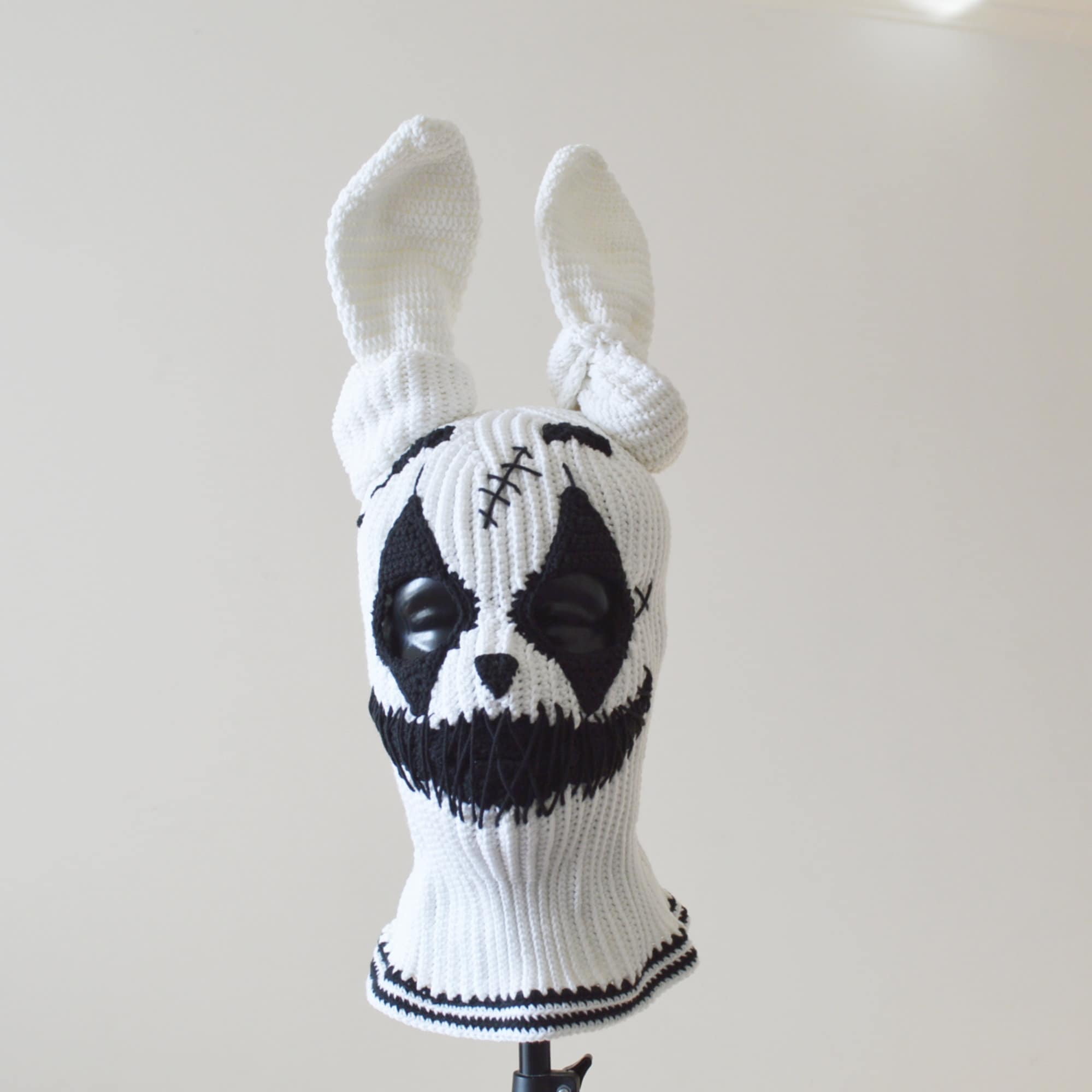 Custom Crochet Balaclava Clown Joker Horror Ski Masks Bunny - Etsy