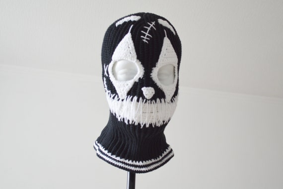 Ghost Mask With Balaclava Completely Handmade. Also 