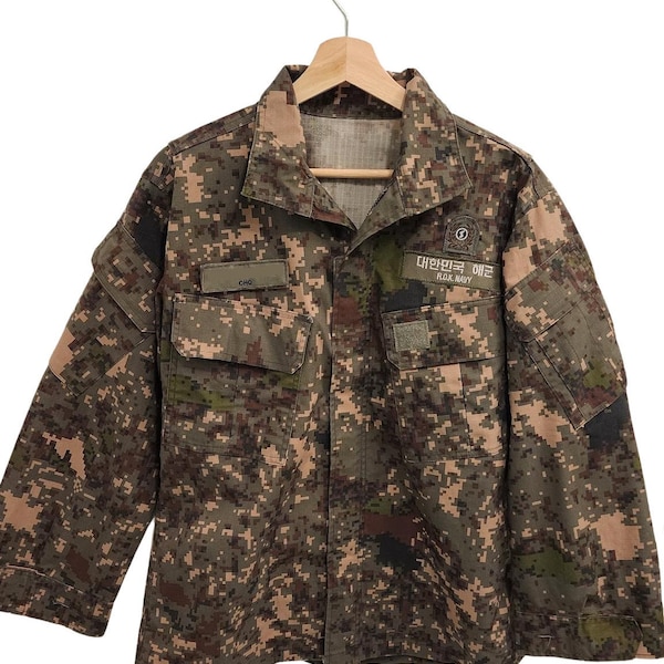 Korea Army Jacket Etsy
