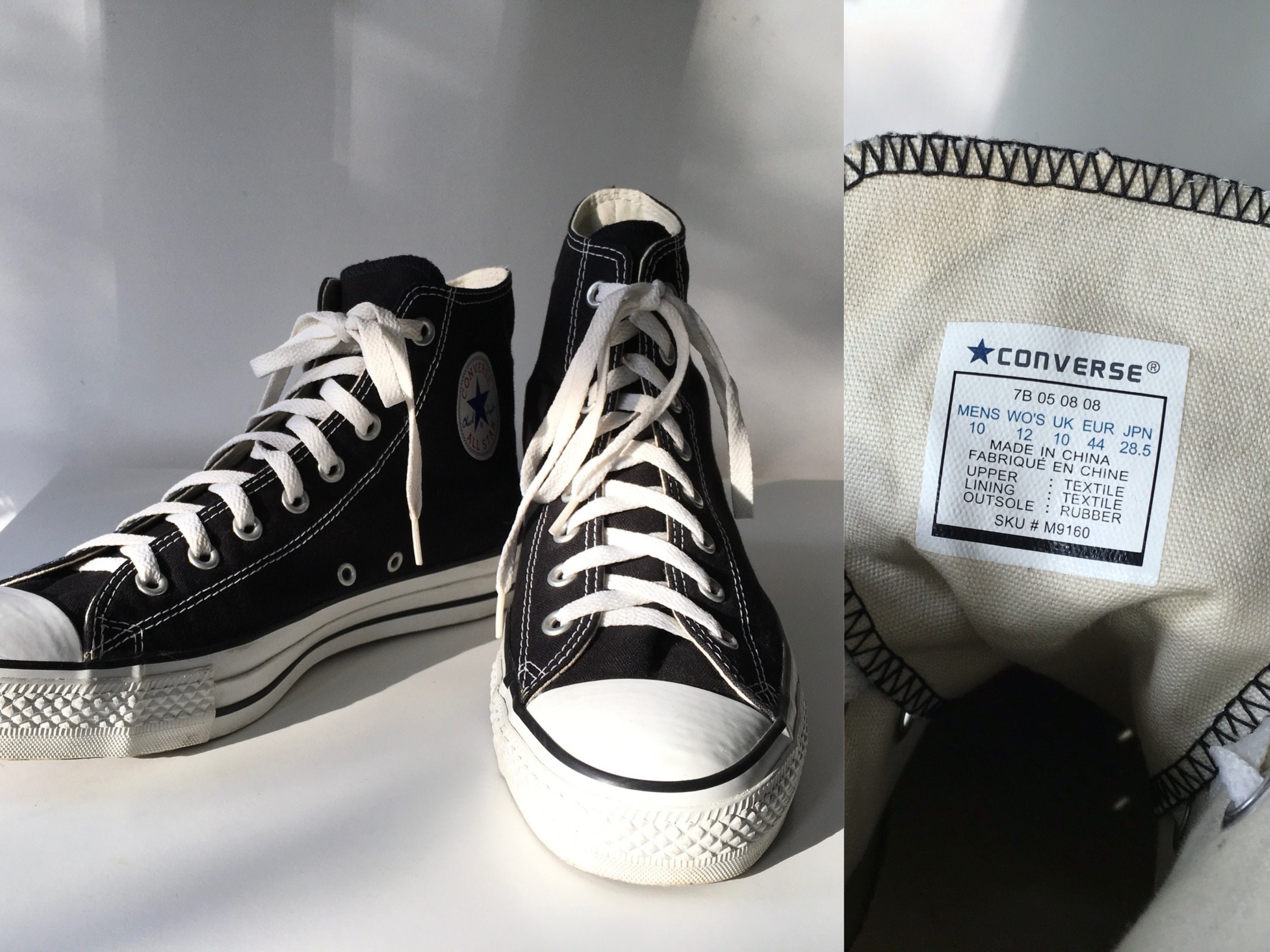 Vintage Converse Chuck Taylor All Star High Tops 2000s - Etsy