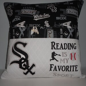 Chicago White Sox Reading Pillow: Kids Book Buddy Gift