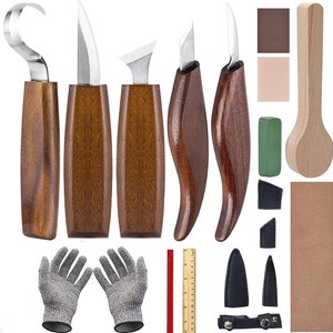 Wood Carving Tools 18pcs Wood Carving Kits