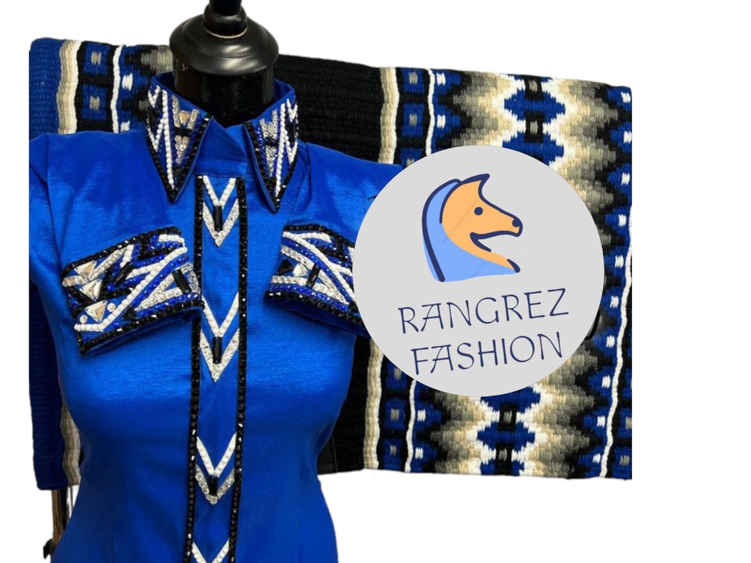 Women Western Show Shirt With Matching Blanket - Etsy