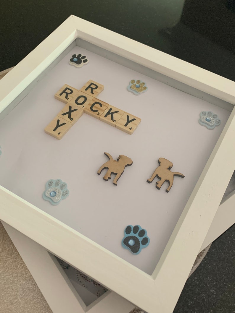 Scrabbleframes (huisdieren) afbeelding 4