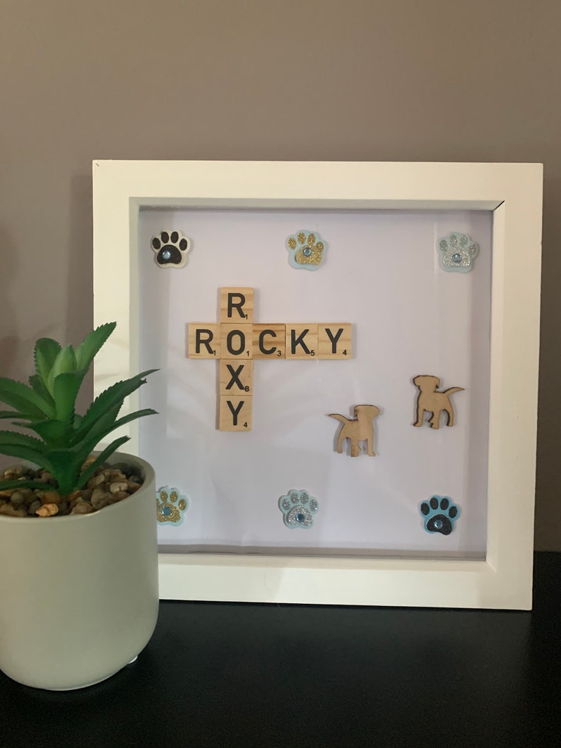 Scrabbleframes (huisdieren) afbeelding 5