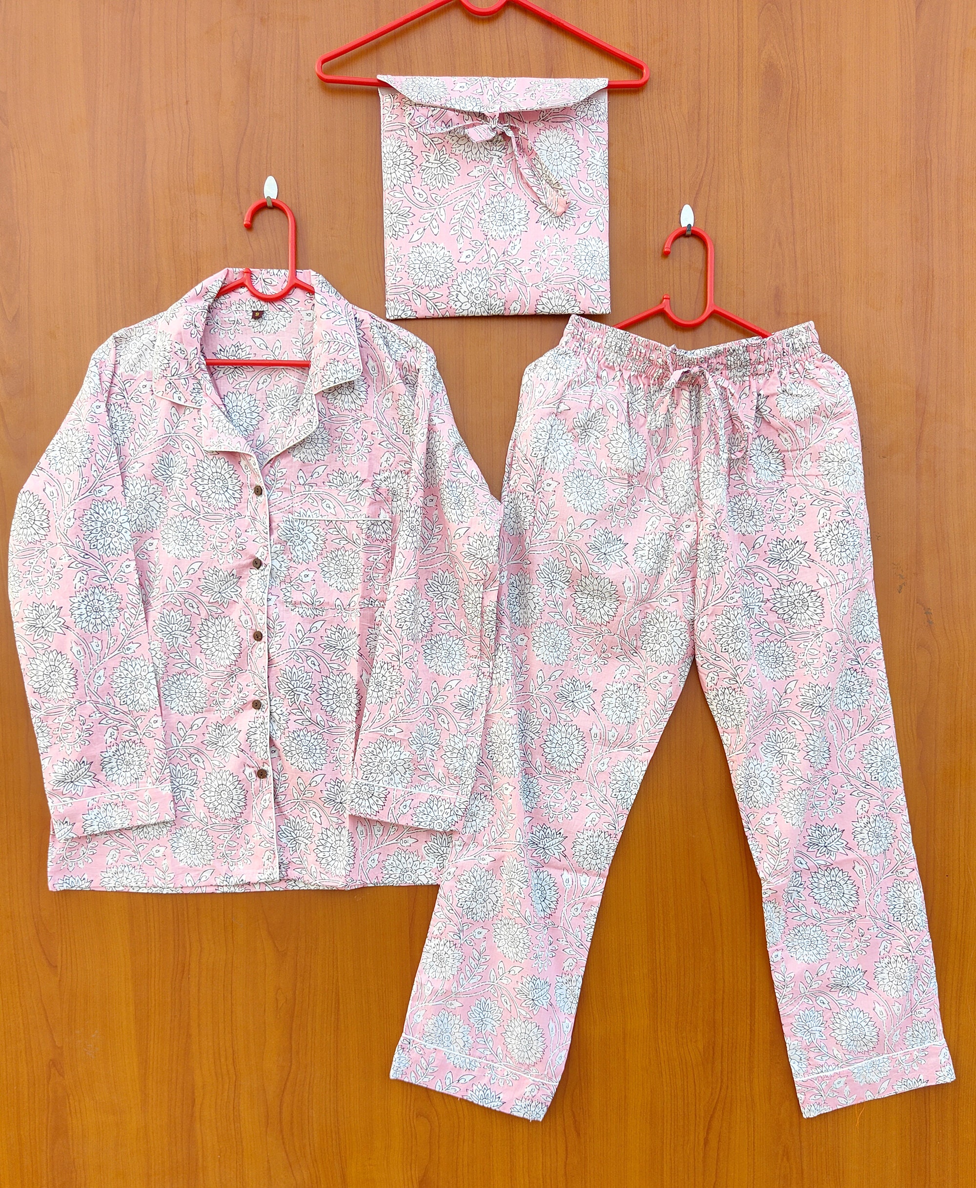 Cotton Girls Full Sleeve Night Suit, Size: 28-36 at Rs 300/set in