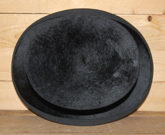 Stunning Large Vintage Antique Silk Top Hat, UK s… - image 5