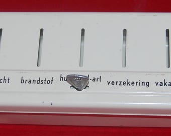 Vintage Brabantia money box, household money box, money box, complete with key