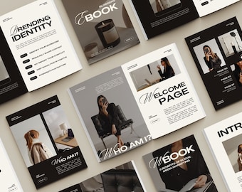 Workbook + Ebook Bundle und 100 Instagram Canva Vorlagen für Coaches, Kursersteller und Geschäftsinhaber, Digitales Ebook Canva Template