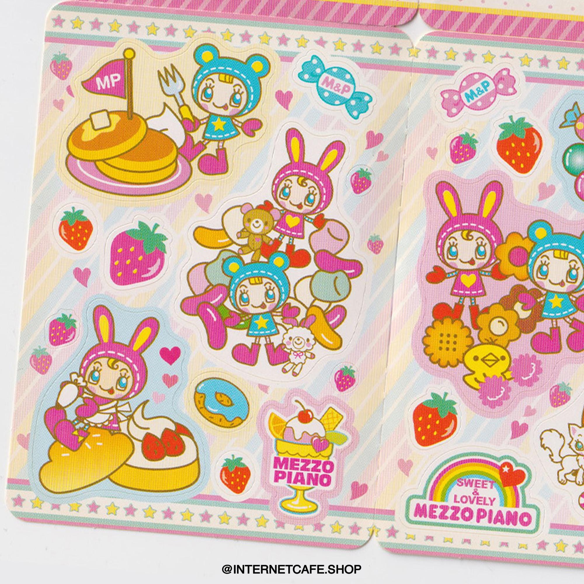 Mezzo Piano Stickers | Y2K Kawaii Dessert Theme (2000s) - Etsy Canada