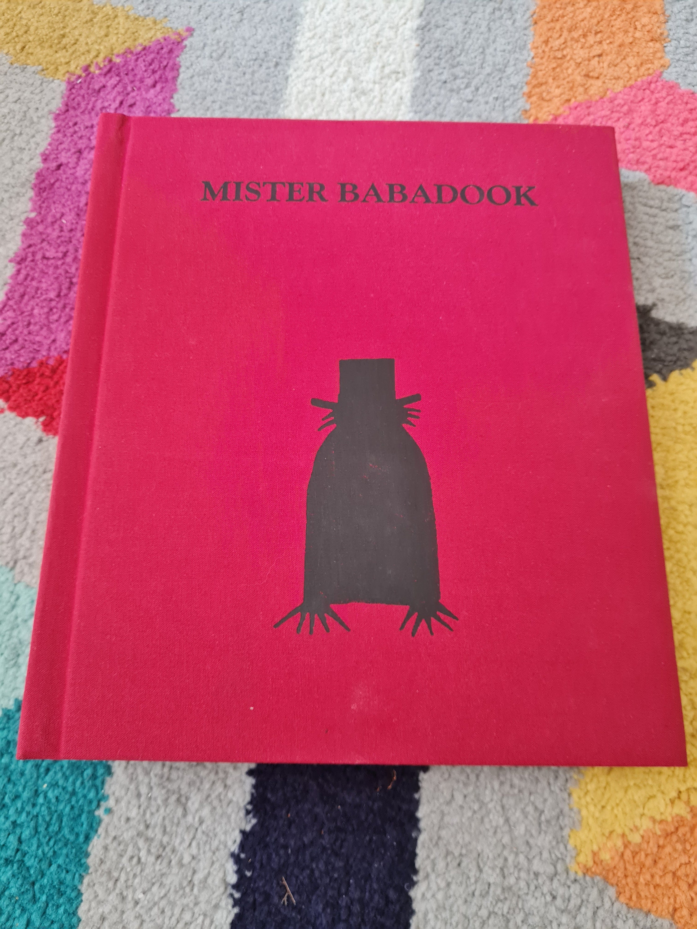Mister Babadook Popup Book Extremely Rare 1st Edition Etsy