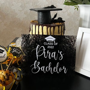 Acrylschild Bachelor Abschluss