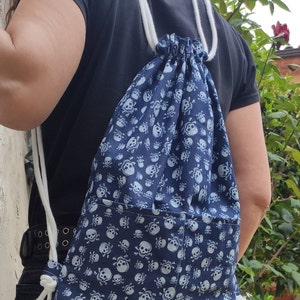 Mochila saco con cuerdas papá el hombre