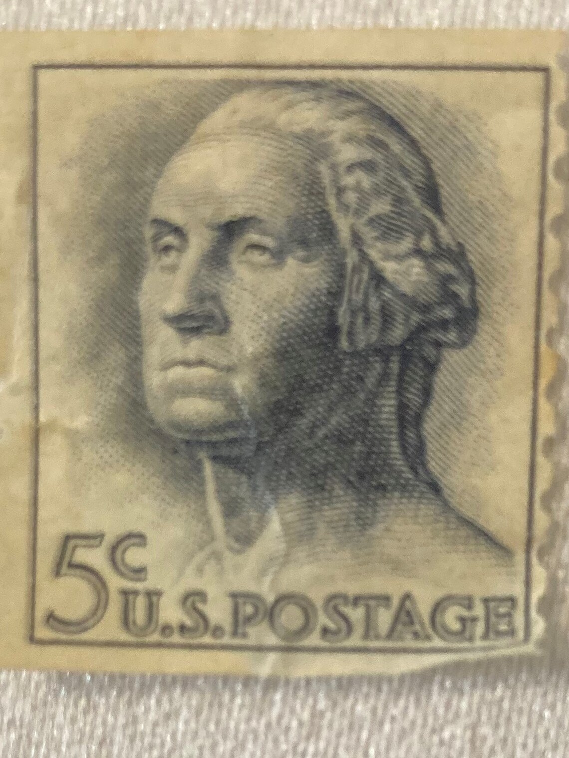 Washington 5 Cent Stamp Etsy