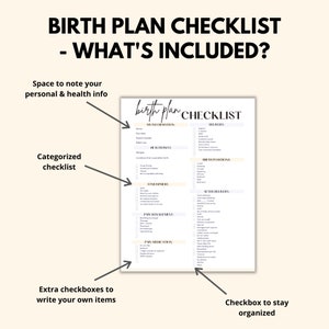 Pregnancy Checklists Bundle Printable, Pregnancy Planner to Do Lists ...