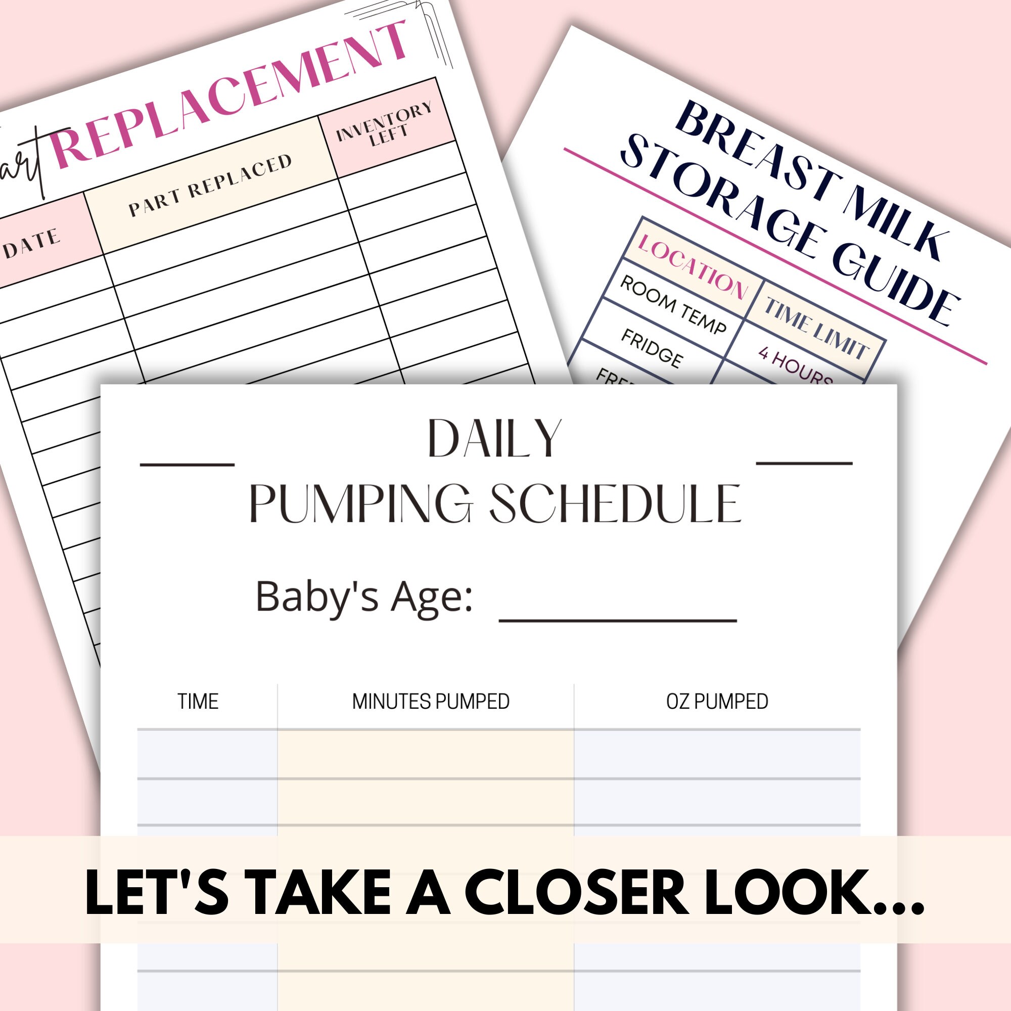 exclusive-pumping-printable-bundle-pumping-journal-pdf-etsy